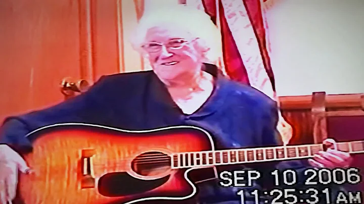 Carolyn Meadows singing at the Thorny Point Tabern...