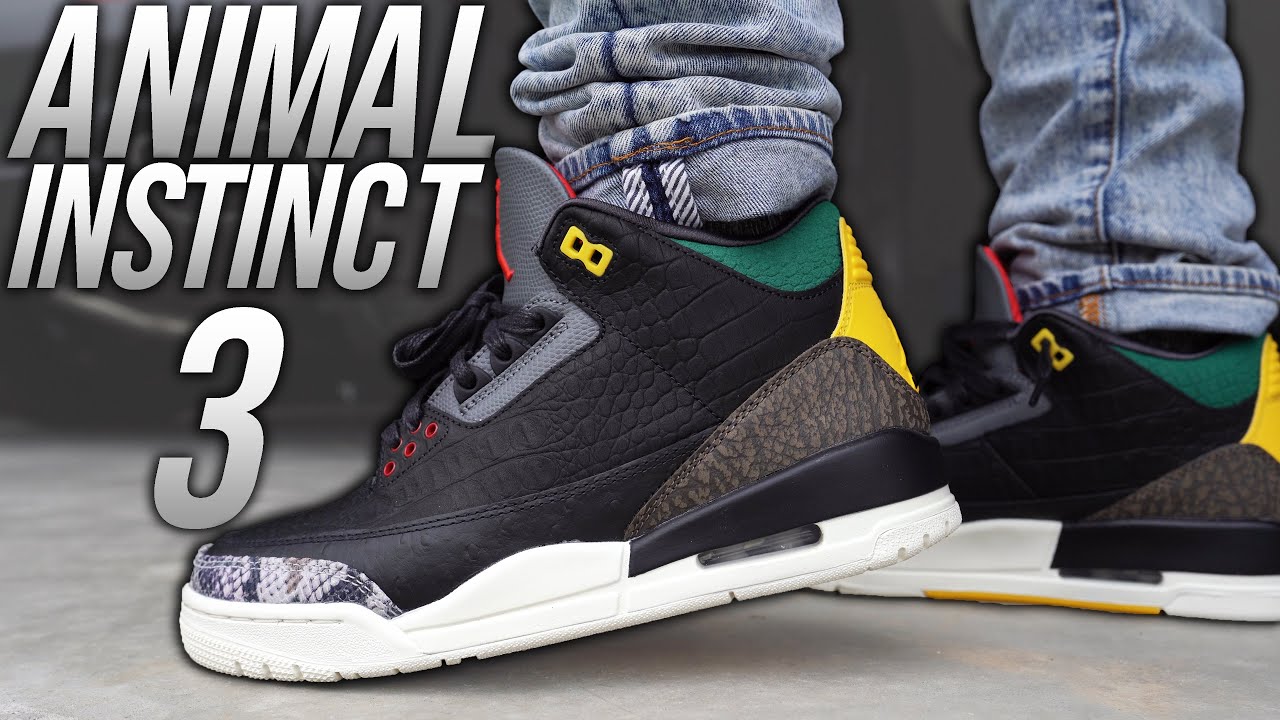 jordan 3 animal instinct 2020