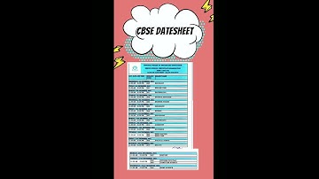 CBSE CLASS 12  DATESHEET RELEASED 2021-2022 #cbsedatesheet #￼class12 #datesheet