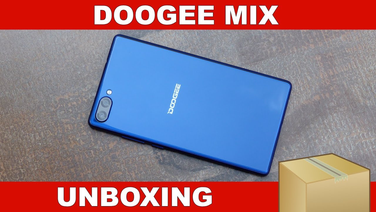 Doogee Mix Unboxing
