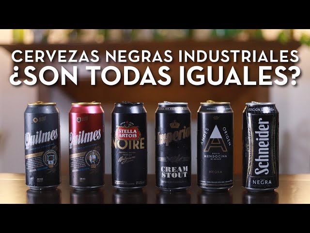 Cervezas Negras Industriales  ¿Cómo diferenciarlas? 