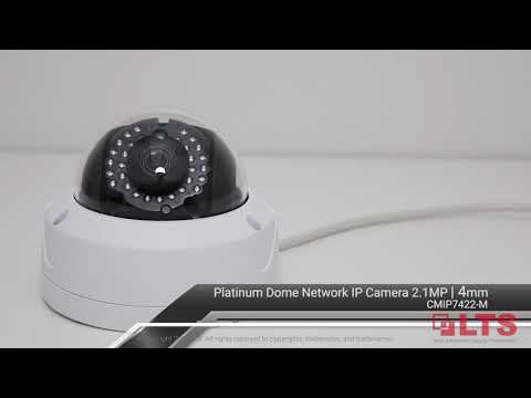 LTS Platinum, Dome Network IP Camera CMIP7422-M at the LTS New Jersey Demo Room