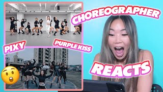 😱 CHOREOGRAPHER REACTS to KPOP GIRL GROUP DANCES: LOONA, Chungha, Purple Kiss, & PIXY!