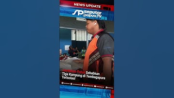 Tiga Kampung di Tembagapura Terisolasi Karena Jembatan Putus