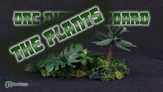 Orc Display Board - The Finished Plants!