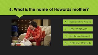 The Big Bang Theory Quiz: Name All The Characters screenshot 2