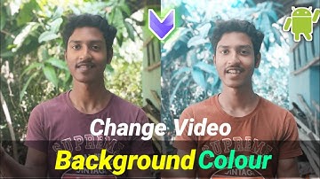 how to | change video background colour | in android | change background colour in video | Vivacut
