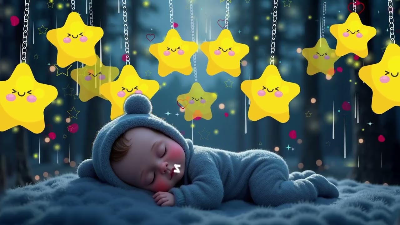 Instant Sleep for Babies 💫 Mozart & Brahms Lullabies 🌙 Calm Music to Overcome Insomnia Fast
