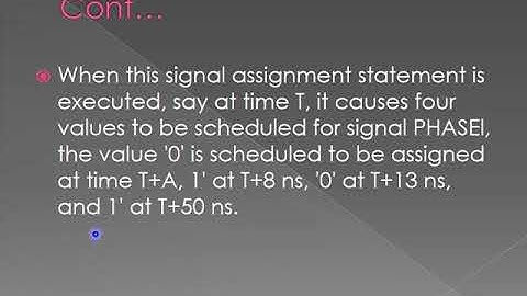How to create signals in VHDL