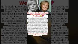 Sie nahm den Sohn auf den Arm und ging in den Westen... 💔
