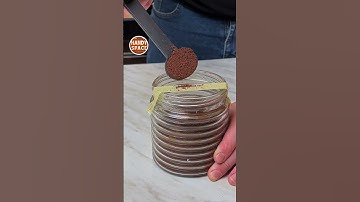 Life Hack with a Coffee Jar and Tape for Precise Measuring!