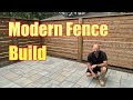 Building a Modern Fence/Privacy Screen