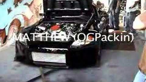 Turbo S2000 s on Dyno