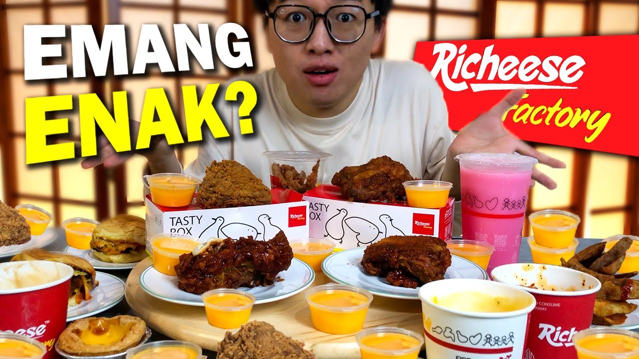 BELI SEMUA MENU RICHEESE! EMANG ENAK?