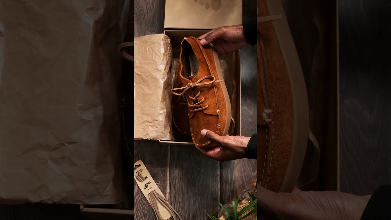 Yogi Shoes Unboxing Video: Finn II Suede Shoe in Chestnut Brown