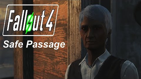 Fallout 4 - Safe Passage - Far Harbor DLC Quest Gameplay Walkthrough - No commentary