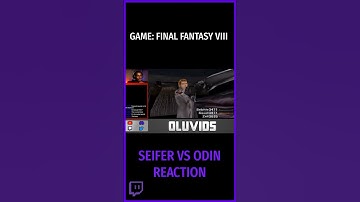 SEIFER VS ODIN REACTION | Final Fantasy 8 Reaction