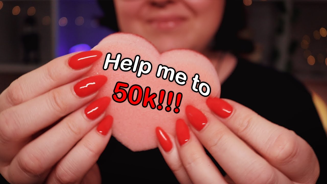 ASMR ❤️ 50 triggers i hopp om att vi når 50k i år!! ❤️