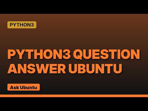 Ubuntu: pip3 - Python 3.6.3 having pip only