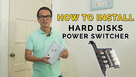 How to Install Hard Disks Power Switcher