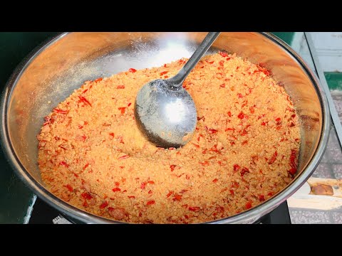 Video Cách Làm MUỐI ỚT thơm ngon cay nồng để được lâu - youtube