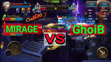 MIRAGE VS GhoiB SKYFALL BATTLE || LEGACY OF DISCORD