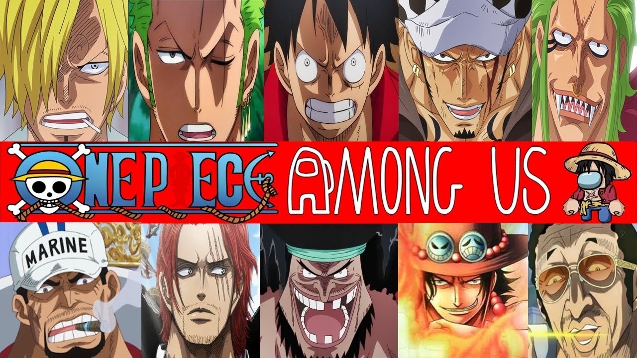 Amongus 大集合 ワンピースキャラで宇宙人狼2 アマングアス Amongus アモングアス Youtube