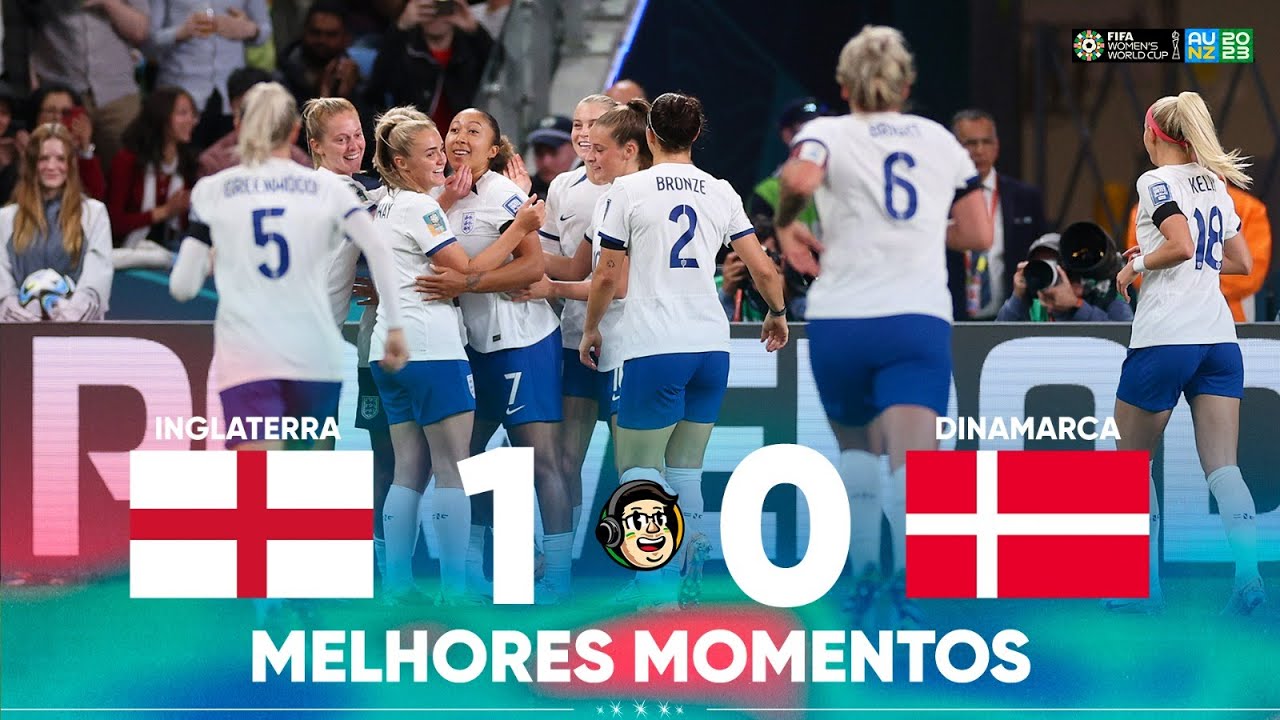 LEOAS VENCEM E CONTINUAM 100% | INGLATERRA 1X0 DINAMARCA | COPA DO MUNDO FEMININA FIFA™️2023