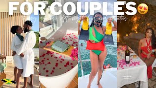 ROMANTIC 2024 BAECATION IN JAMAICA 😍💕(couples itinerary,hotel room tour,Negril caves dinner,spa vlog