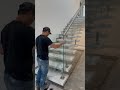 How is this Staircase even Floating? 🤯 (Marble + LED Reveal) #architecture