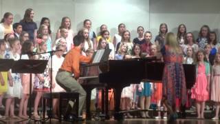 Northridge Elementary Chorus - Rise Up w/ a Shouting (David Eddleman)