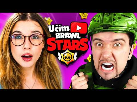 MÁM NOVOU HOLKU? | Učím Youtubery Brawl Stars #13 | Natálka