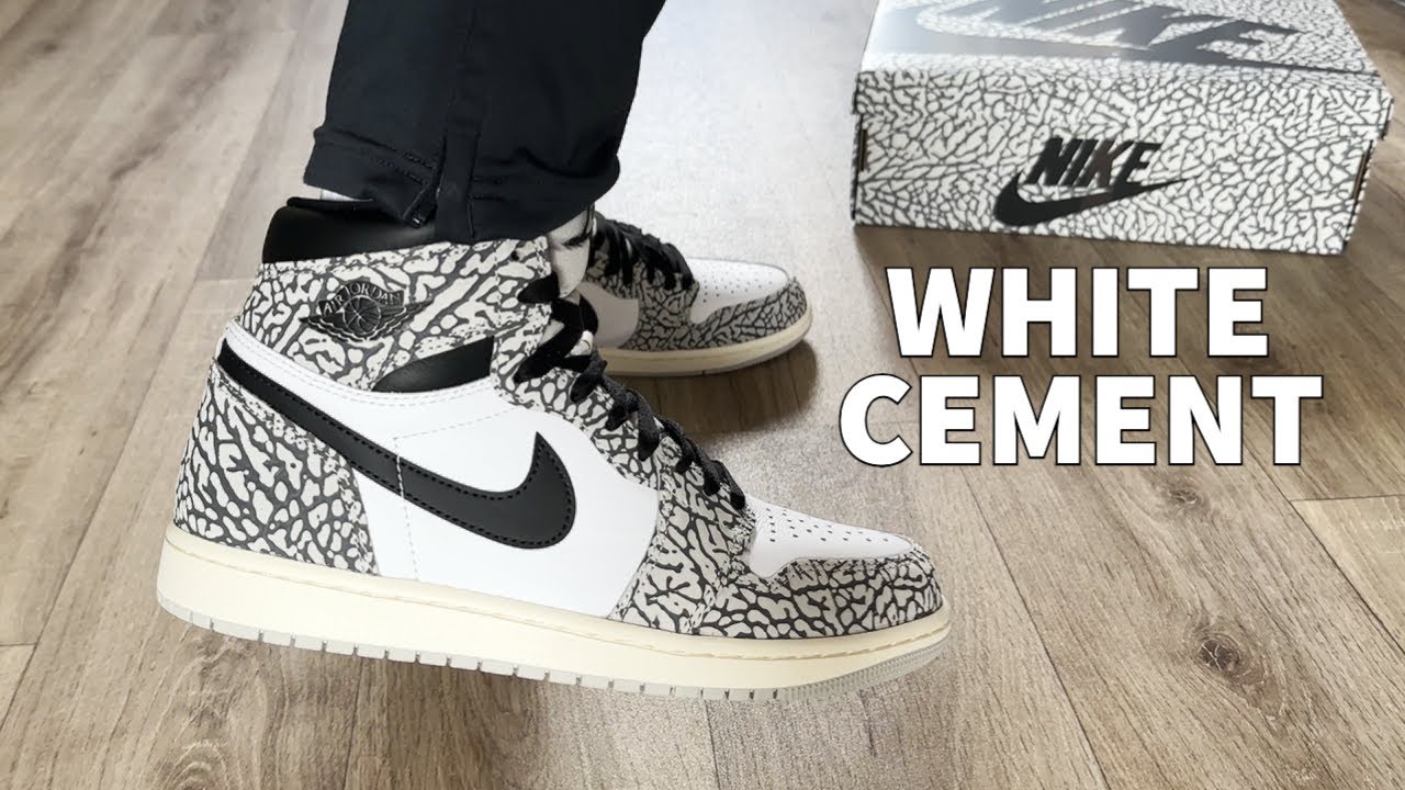 The Jordan 1 White Cement Is Seriously UNDERRATED! - YouTube