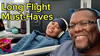10 Must-Haves for Long International Flights | Survive and Thrive at 35,000 Feet