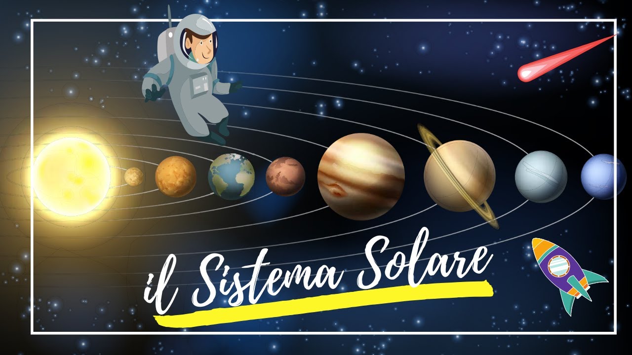 ✨Il Sistema Solare spiegato ai bambini della scuola primaria