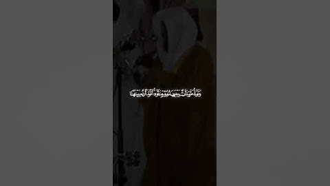من مقاصد سورة ال عمران(يوم تجد كل نفس ما عملت من خيرٍ محضراً)  للقارئ  ماهر المعيقلي.| Koran