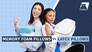 Latex vs Memory Foam Pillows  Which Is Right For You?