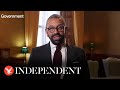 James Cleverly shares AI video warning of dangers technology could bring