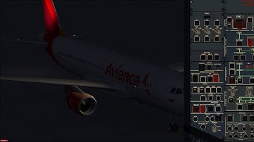 FSL A320 exterior lights