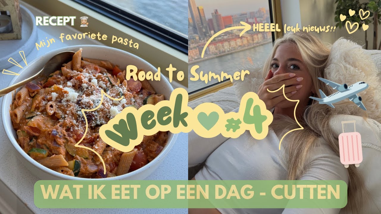 What I Eat In A Day - Road to Summer - Week 4 | Kim van der Most