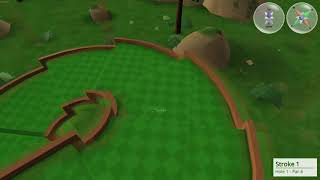 4D Golf Evergreens Challenge - Staircase - 1 Stroke