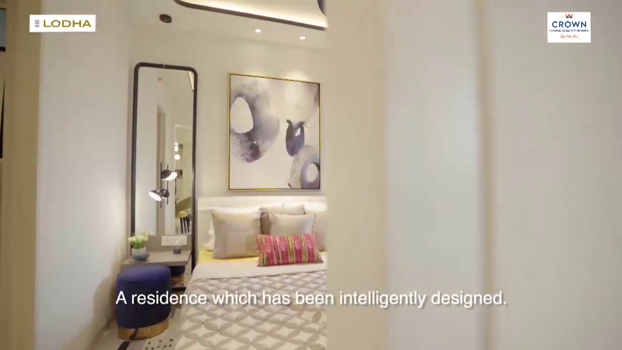 Lodha Crown budget home in Thane starting from 317sqft 47 lacs