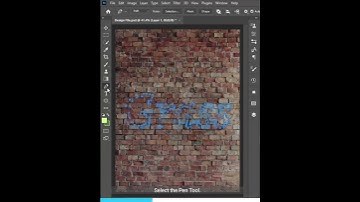 Create Green Grass Text Effect in photoshop #shorts #photoshop #adobe #text_transitions_in_photoshop