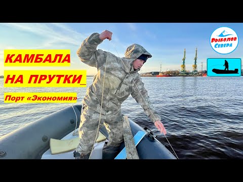 ✅ КРУПНАЯ КАМБАЛА НА ПРУТКИ 🎣🐟 Выезд 2 #Рыболов_Севера #камбала