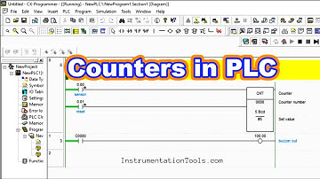 How to use Up Counter in PLC? - CNT Instruction - Cx Programmer