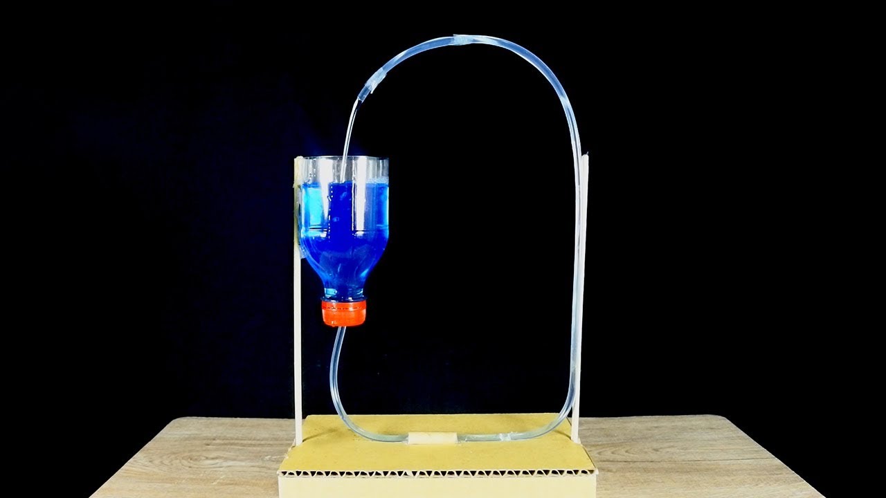 มายากล น้ำไหลไม่มีวันหยุด Magic Perpetual Motion of Water อุปกรณ์มายากล ทําเอง STC EDU