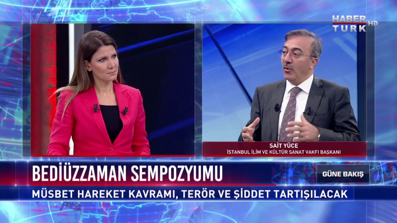 Said Yüce Haber Türk'te 11. Uluslararası Bediüzzaman Sempozyumu hakkında bilgi verdi.