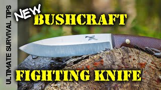 NEW! Bushcraft Fighting Knife!  Shemanese Long Knife - REVIEW - Best Bug Out Bag Survival Blade?