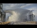 SpaceX Launch Complex 39A Water Deluge Test