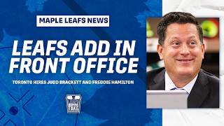 Maple Leafs Hire Judd Brackett & Freddie Hamilton